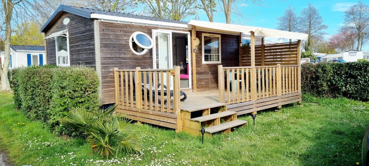 Mobil-Home 6 Personnes - Bretagne - Piscine - Plage เทรเกิงก์ ภายนอก รูปภาพ