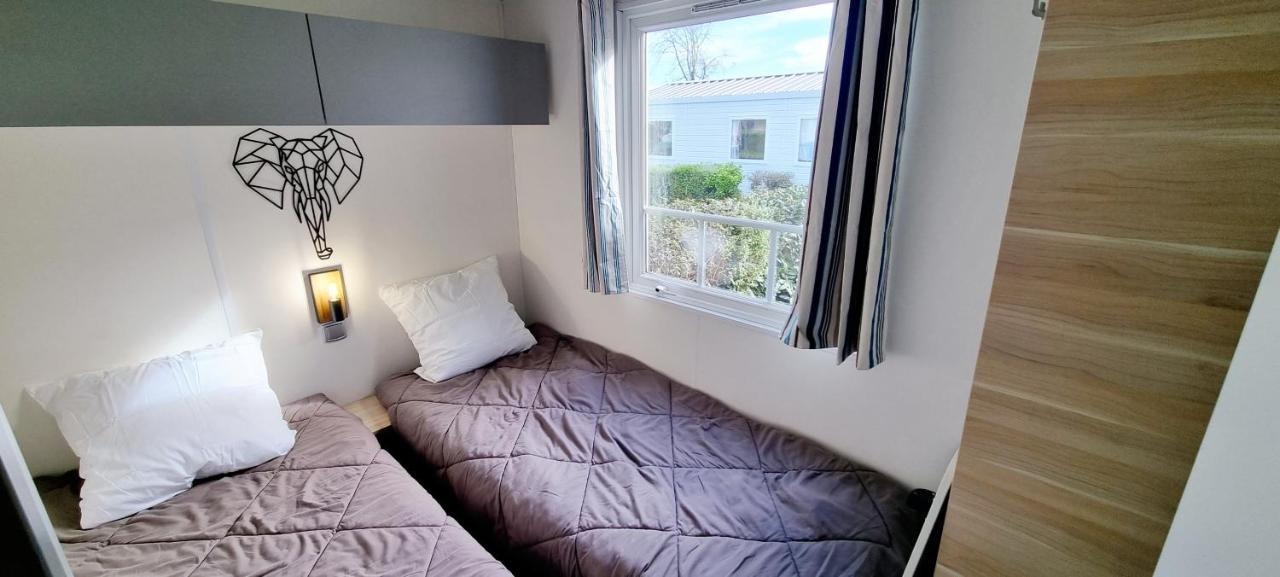 Mobil-Home 6 Personnes - Bretagne - Piscine - Plage เทรเกิงก์ ภายนอก รูปภาพ