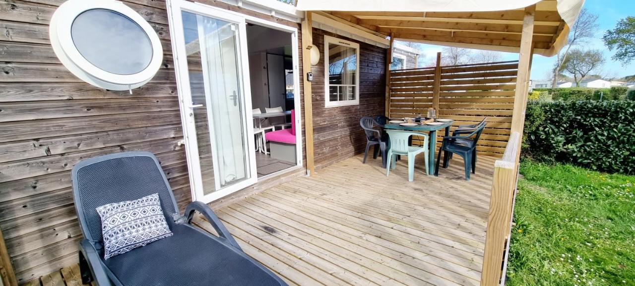Mobil-Home 6 Personnes - Bretagne - Piscine - Plage เทรเกิงก์ ภายนอก รูปภาพ